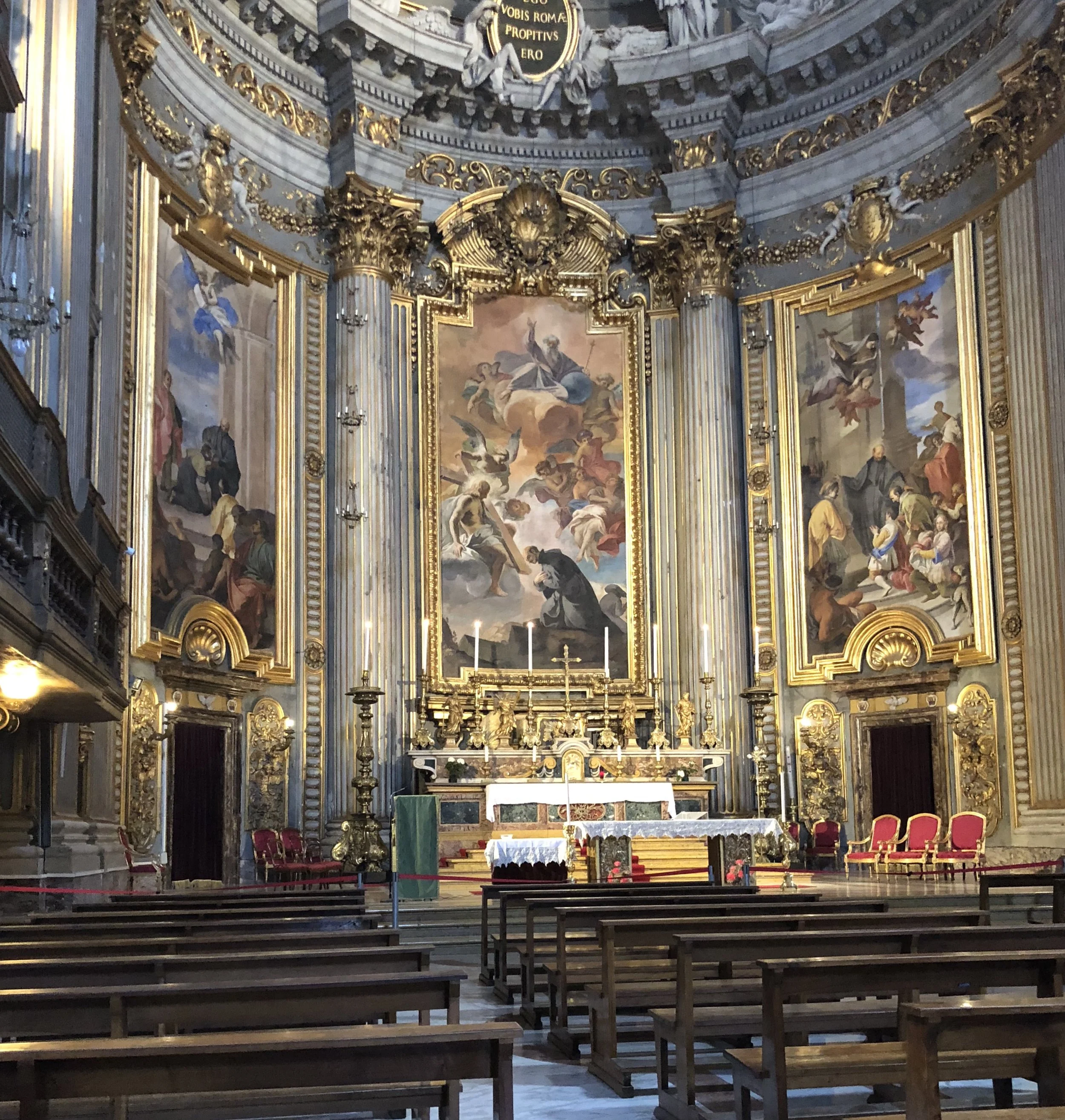 One of Rome’s countless sublime churches. www.laurabradbury.com