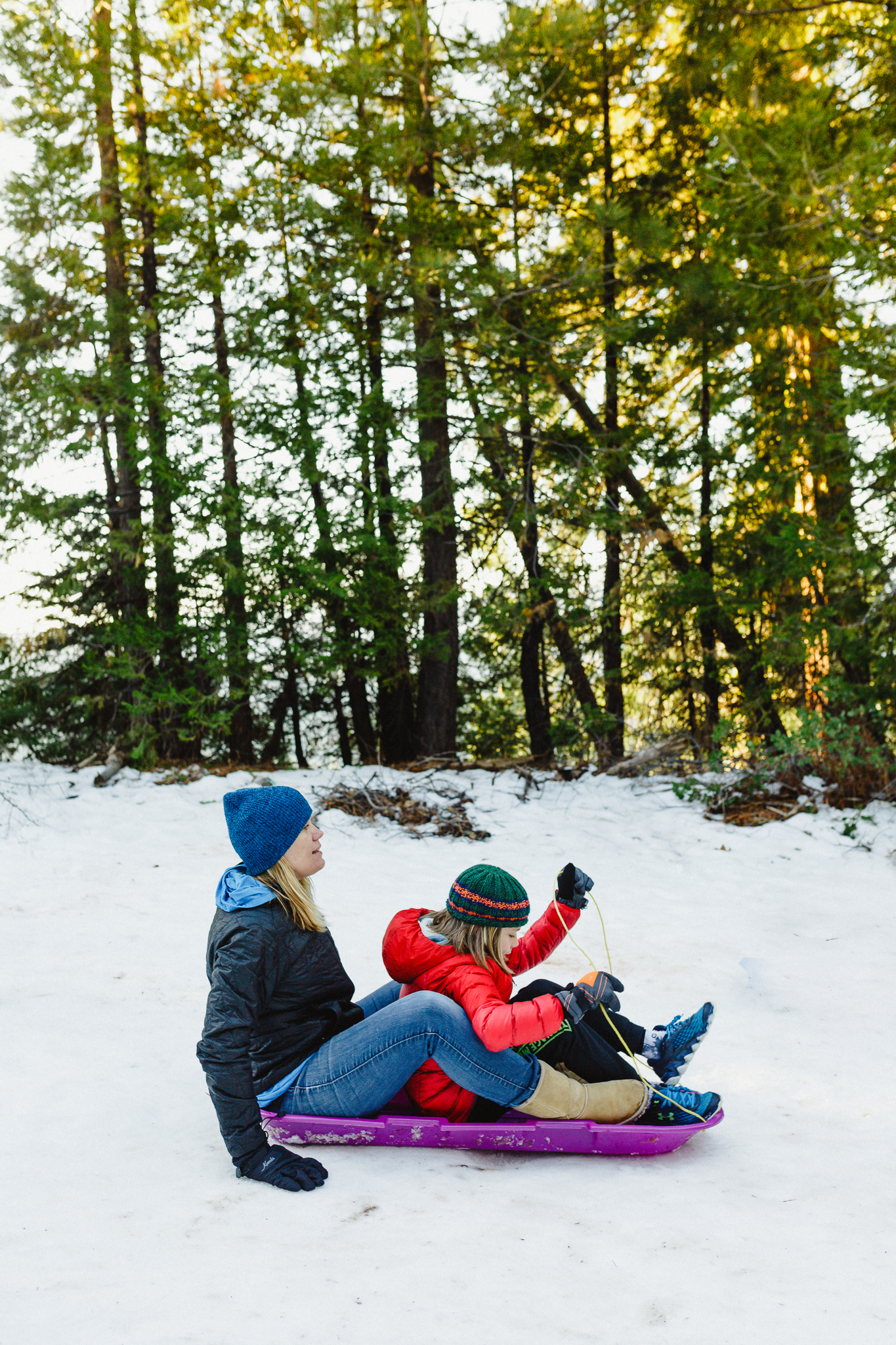 Snow with Family