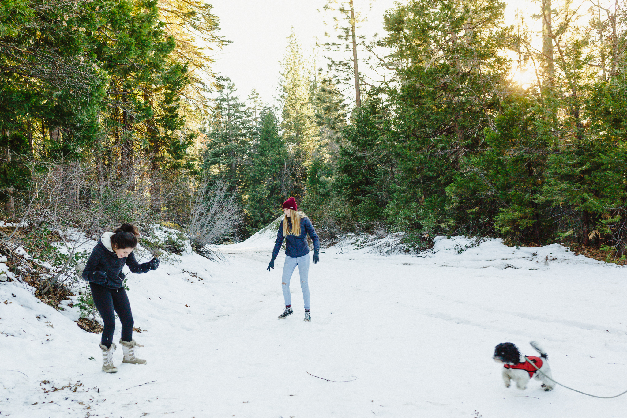 Snow with Family