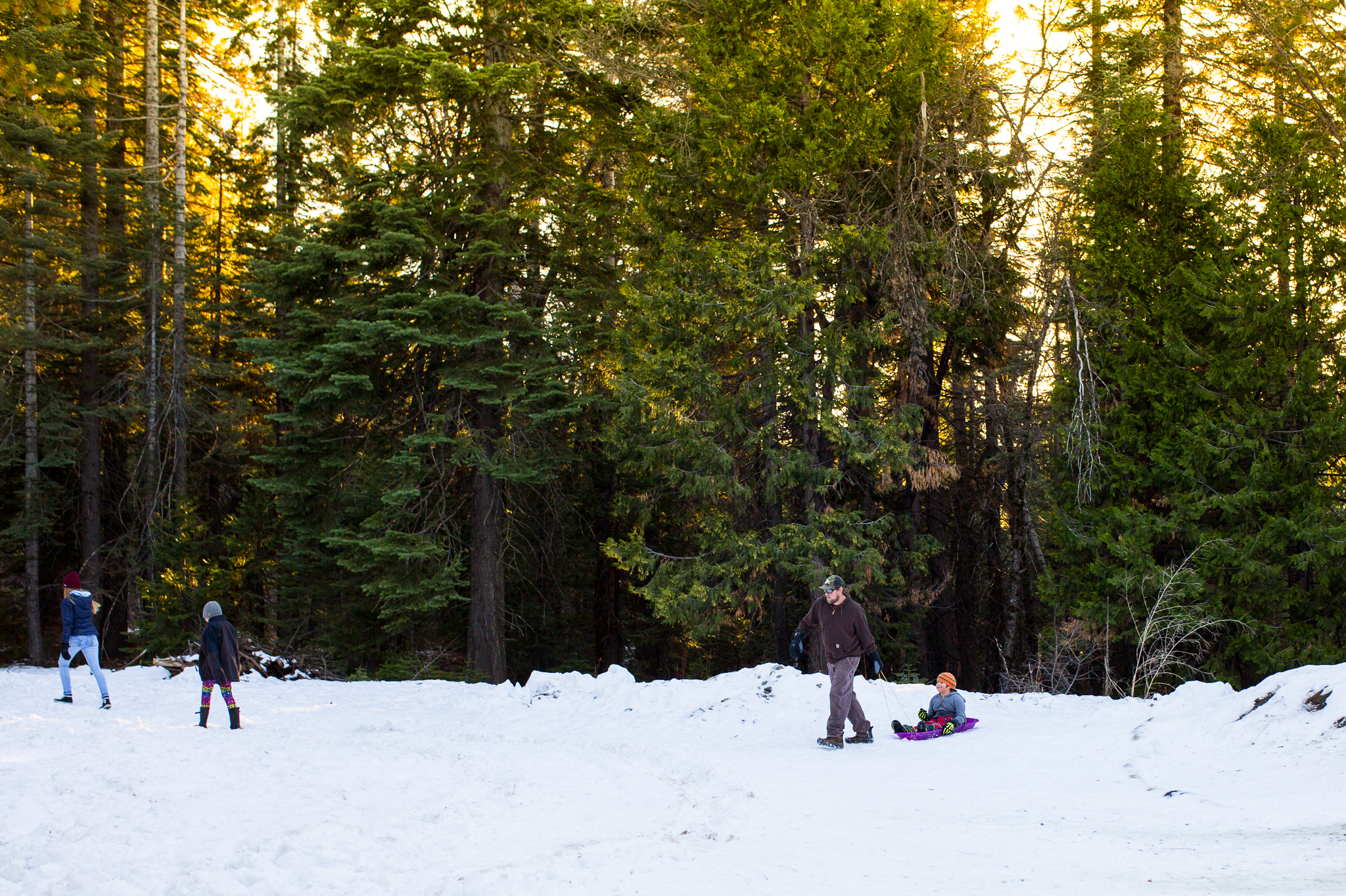 Snow with Family