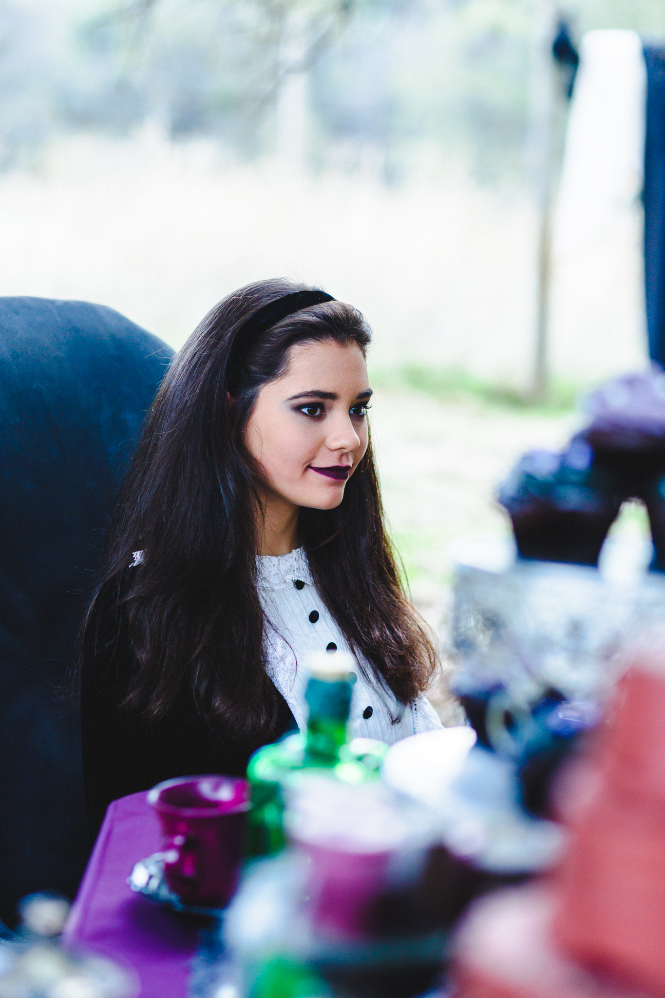 The Unconventional Portrait | Gothic Tea Party | Lenkaland Photo