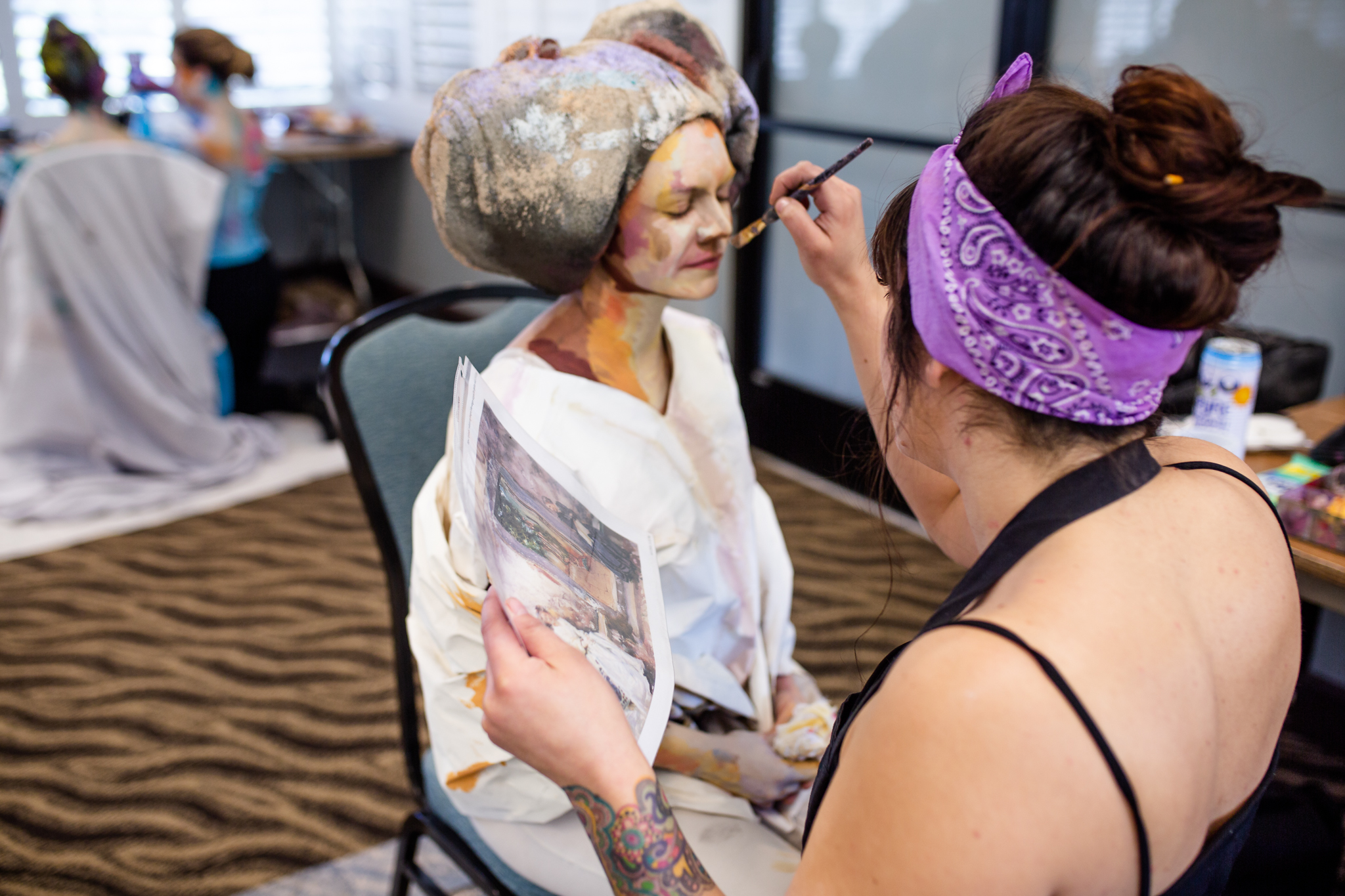 Living Art coordinated by Alison Kenyon | As Documented by Lenka