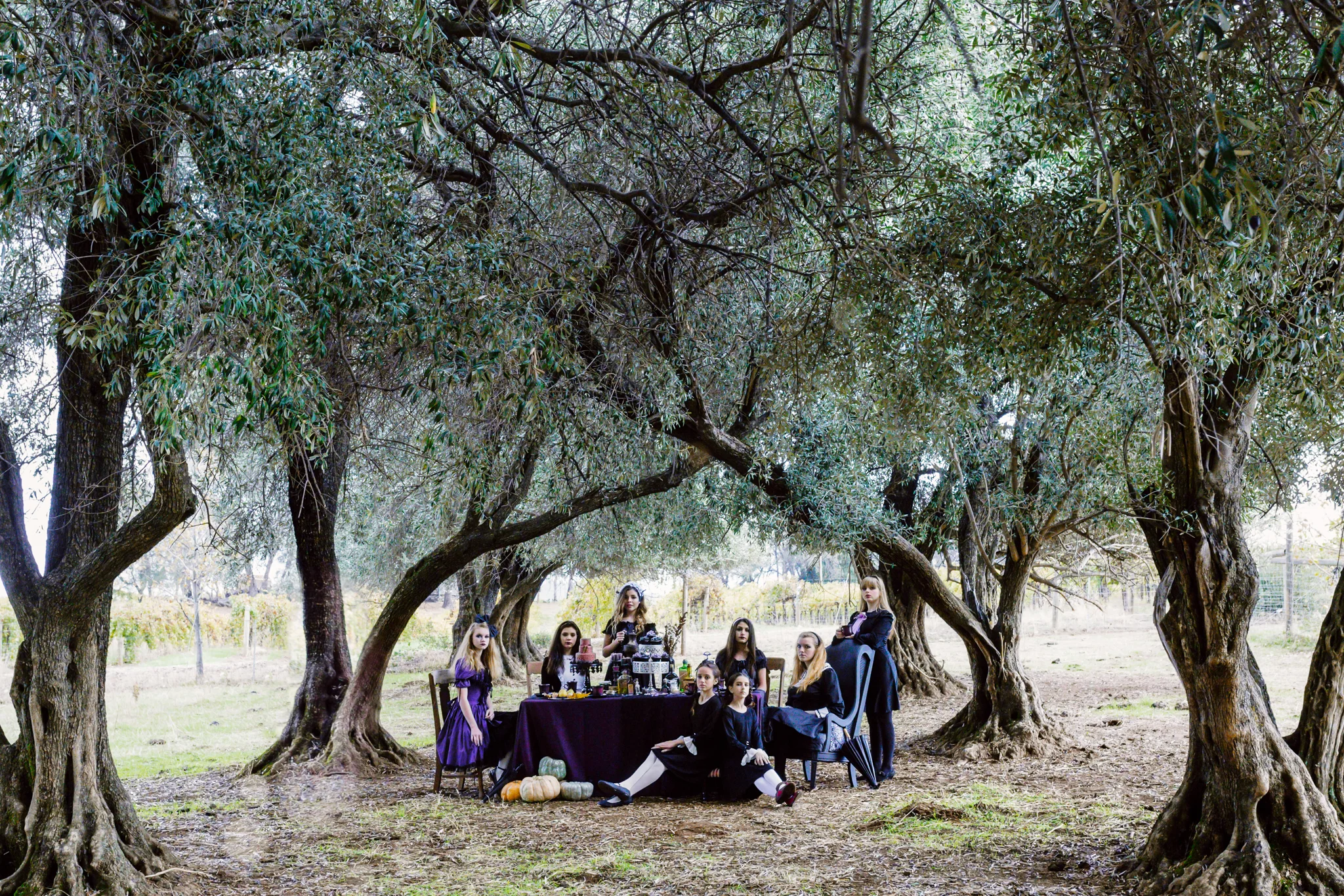 The Unconventional Portrait | Gothic Tea Party | Lenkaland Photo