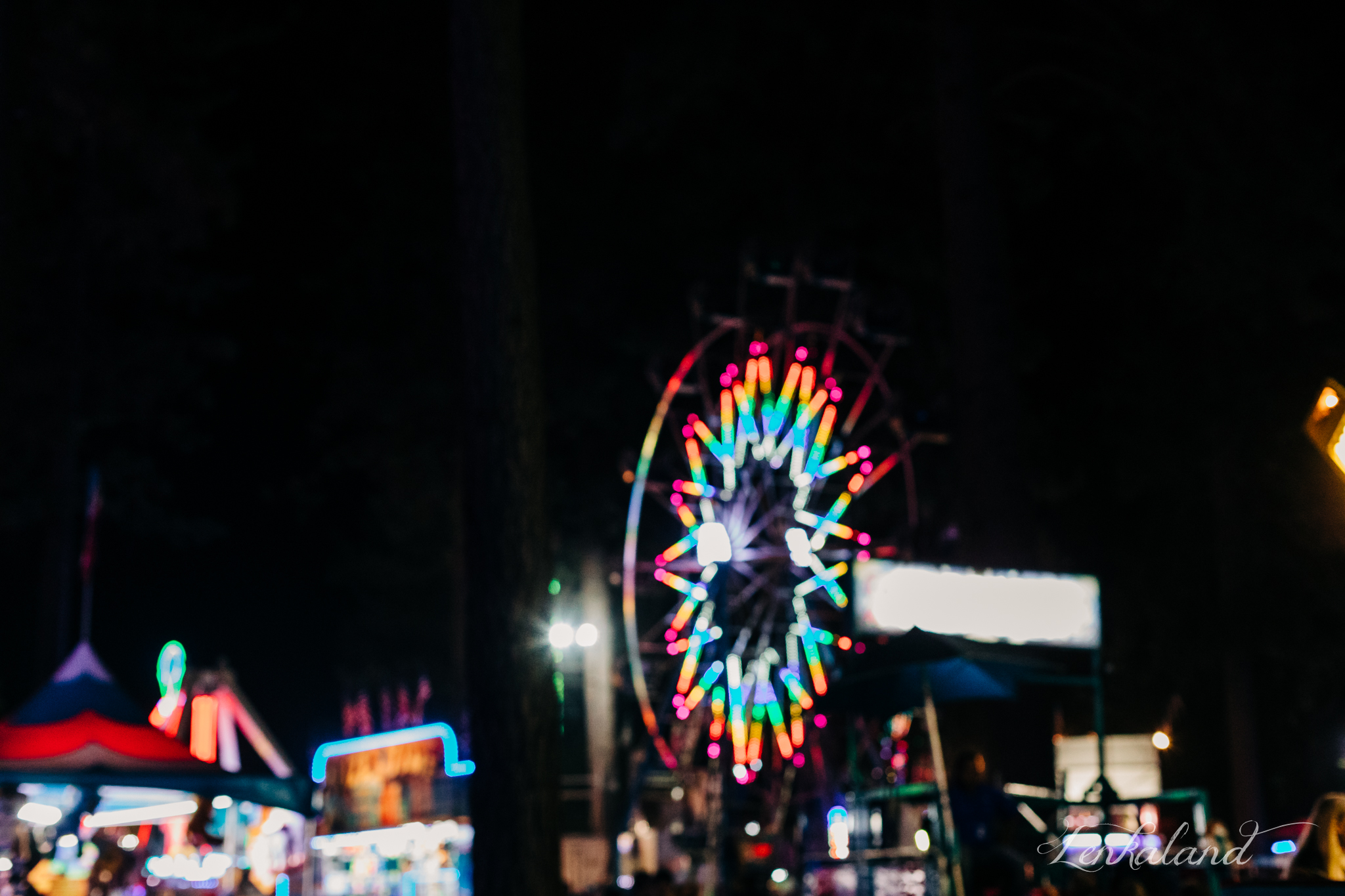Country Fair Midway at the Nevada County Fair with Lenkaland Photography