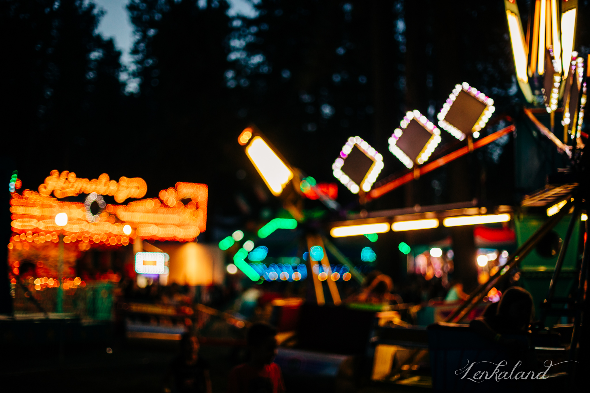 Country Fair Midway at the Nevada County Fair with Lenkaland Photography