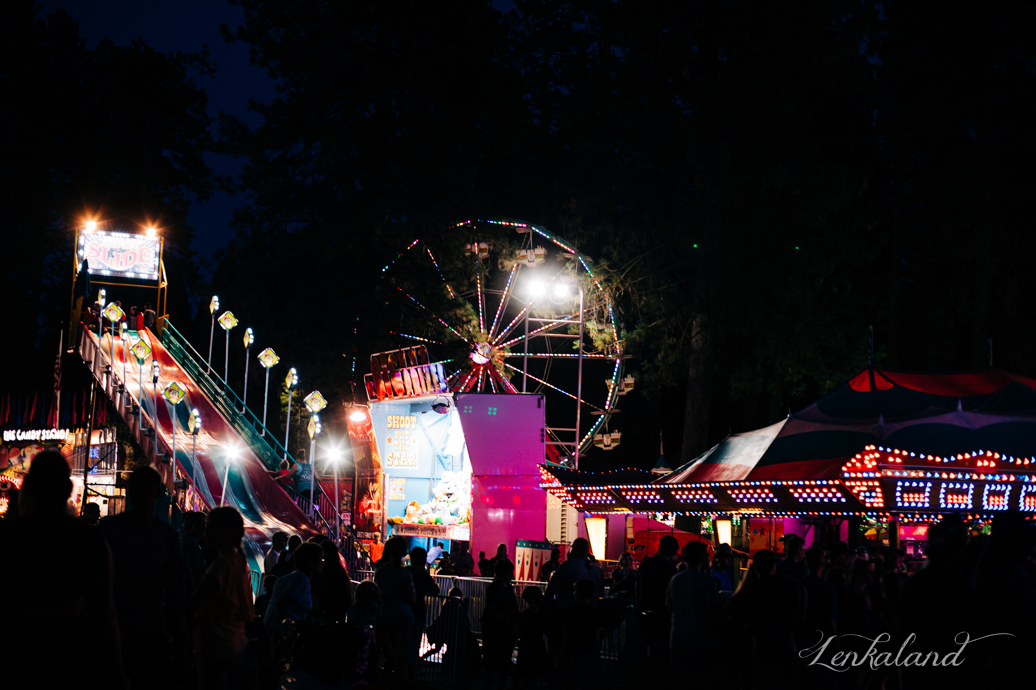 Country Fair Midway at the Nevada County Fair with Lenkaland Photography