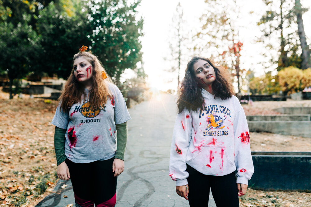 Zombies | Costumes from Thrift Stores with Anika Vodicka and Jessica S | Photo by Lenka Vodicka of Lenkaland Photography