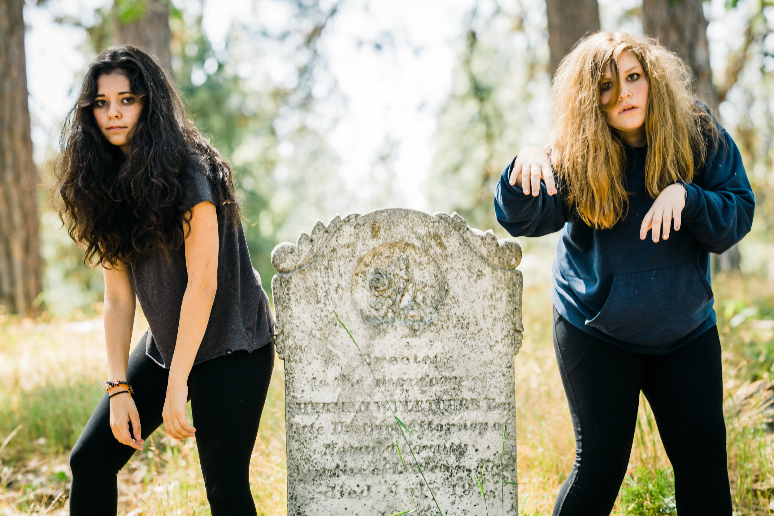 Zombies | Costumes from Thrift Stores with Anika Vodicka and Jessica S | Photo by Lenka Vodicka of Lenkaland Photography