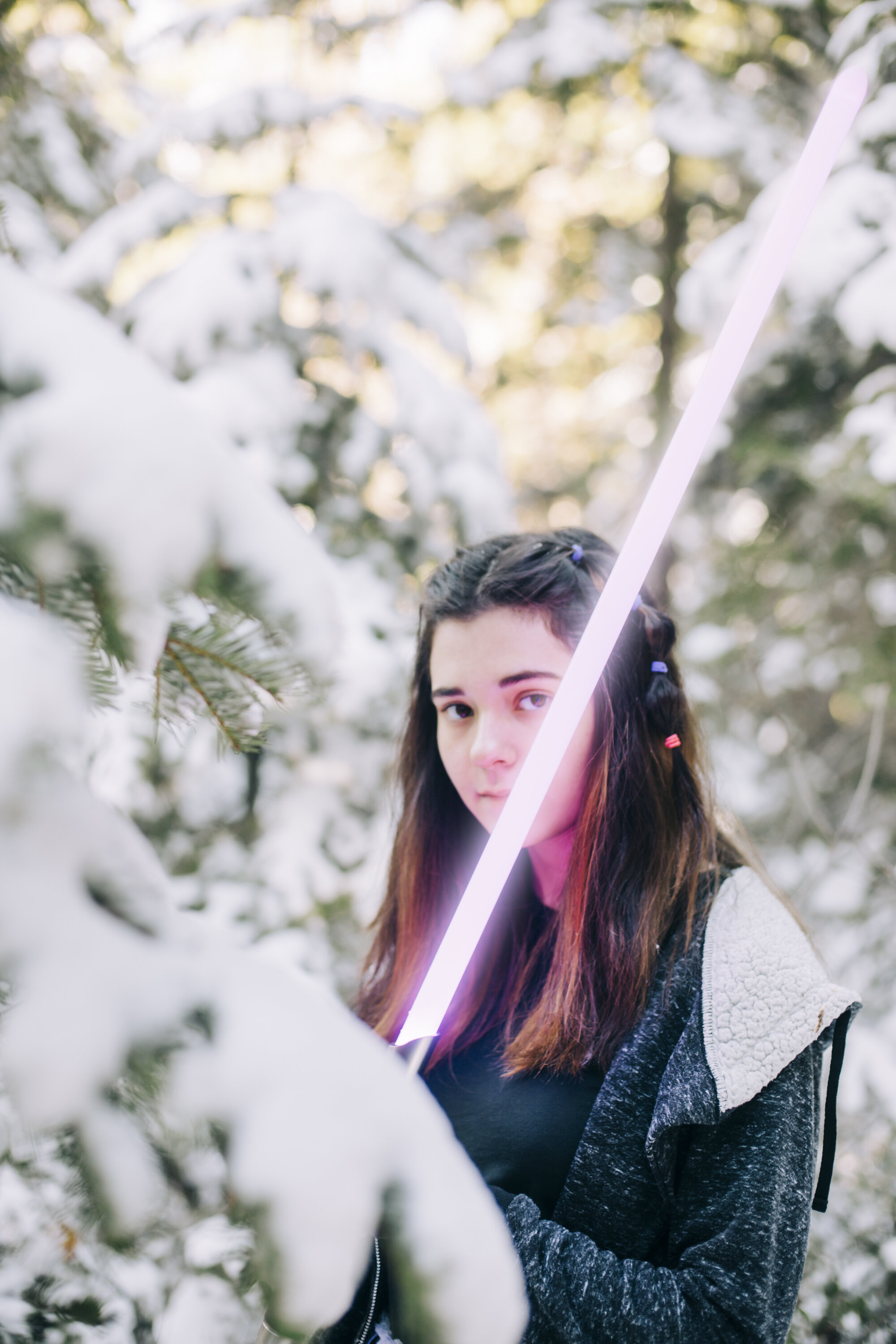 Jedi with Anika Vodicka | Photo by Lenka Vodicka of Lenkaland Photography