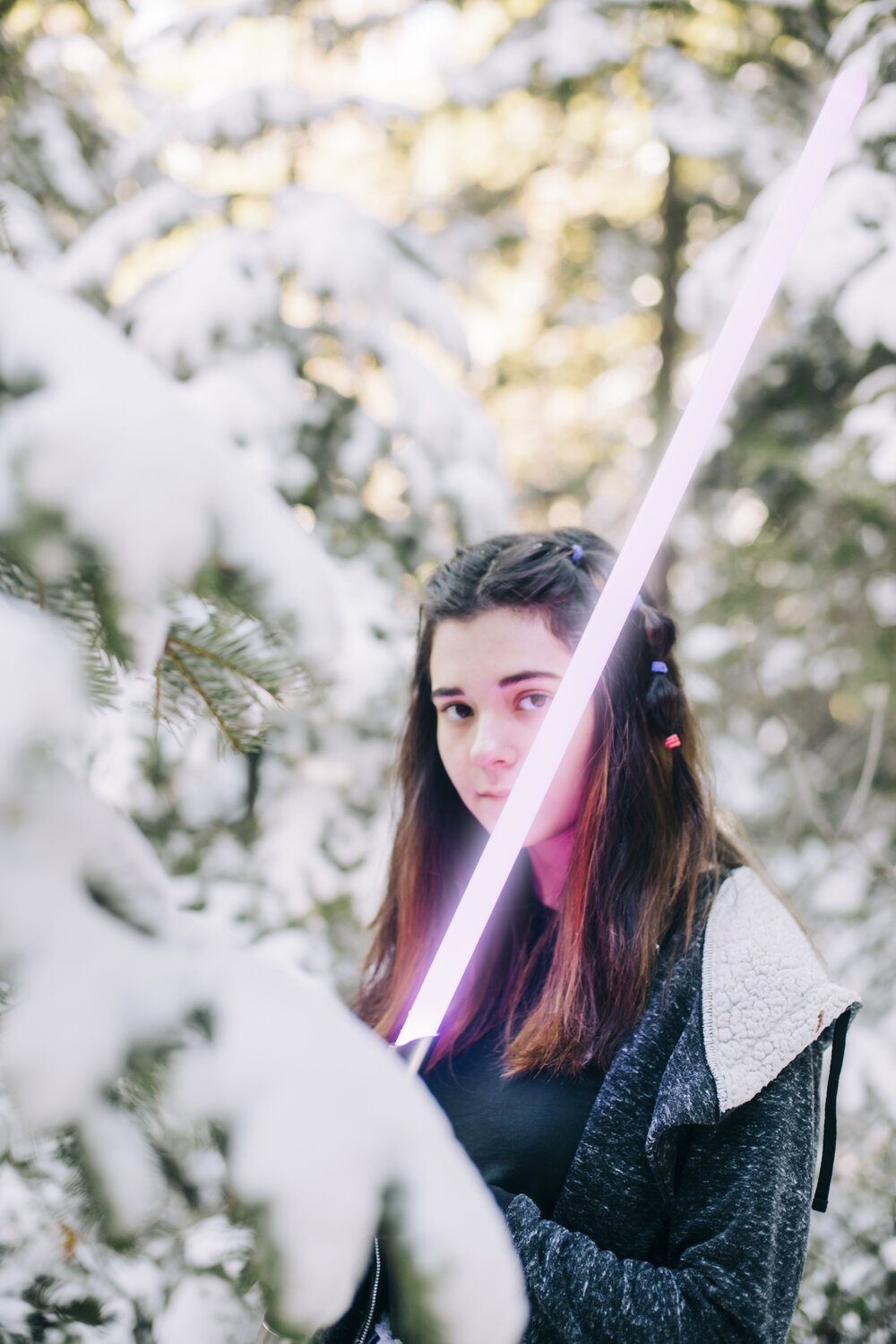 Jedi with Anika Vodicka | Photo by Lenka Vodicka of Lenkaland Photography