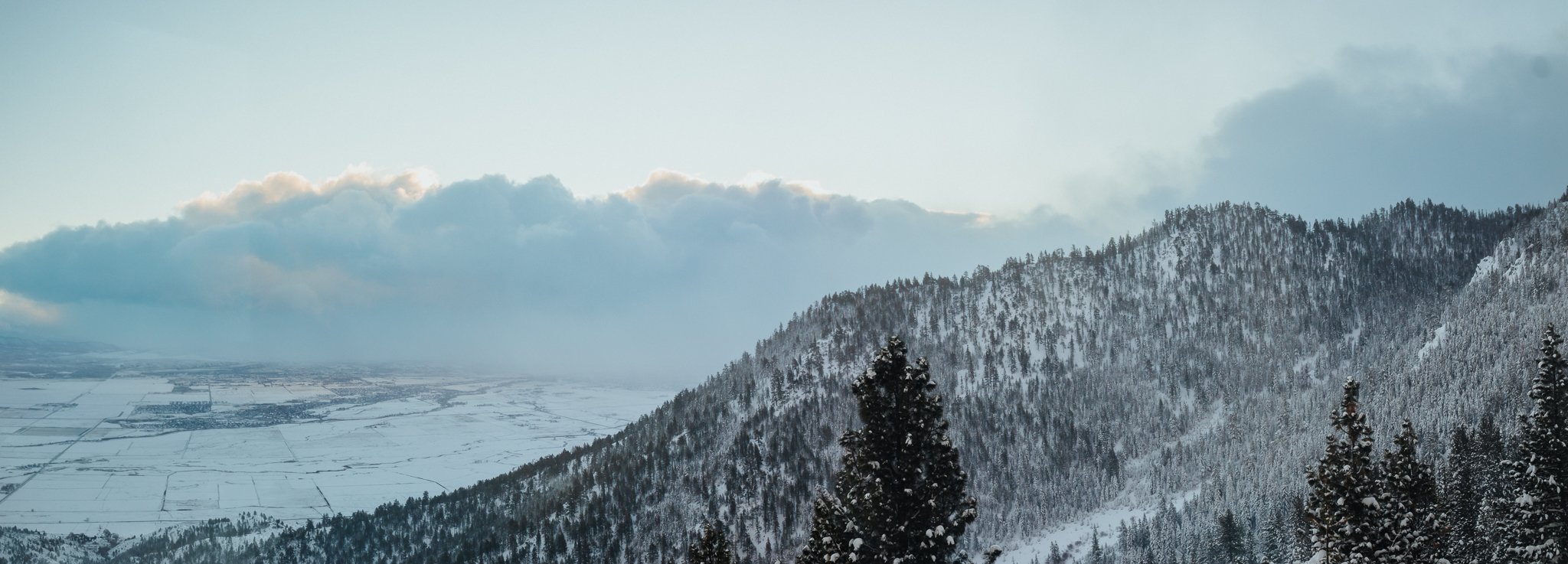 Winter at Lake Tahoe Photograph by Lenka Vodicka of Lenkaland Photography