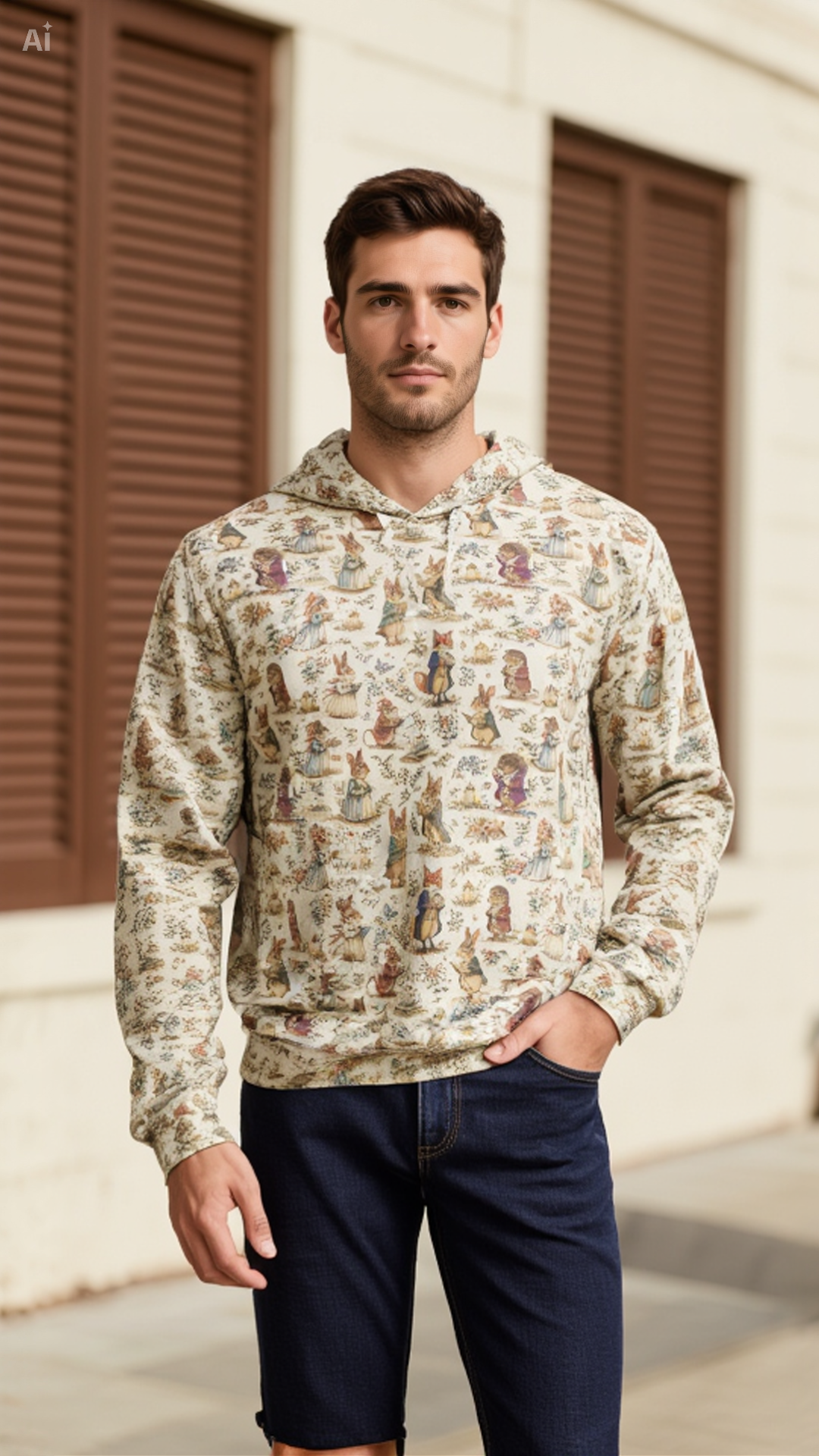 Regency Woodland Men's Lightweight Hoodie