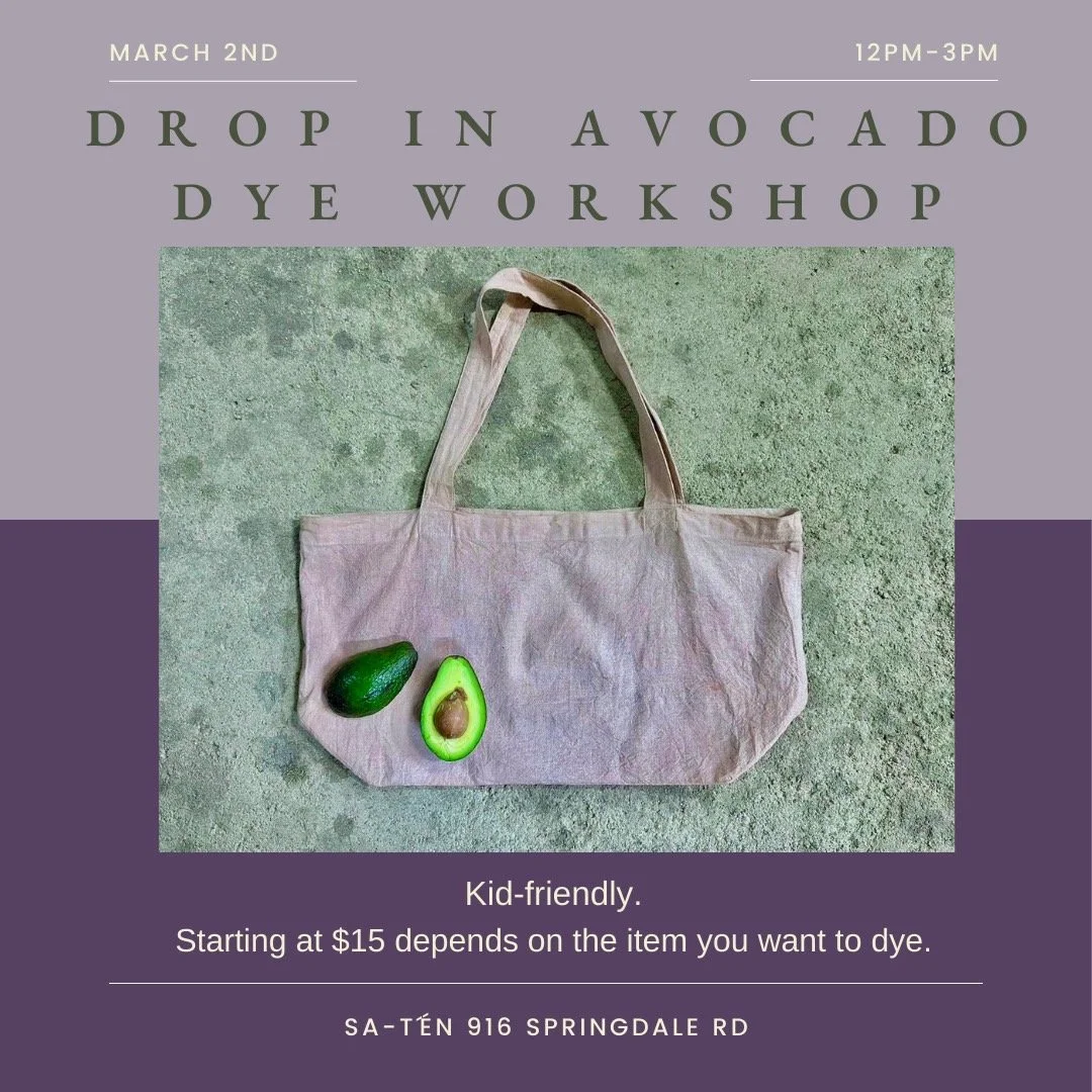 Drop In Avocado Dye Workshop