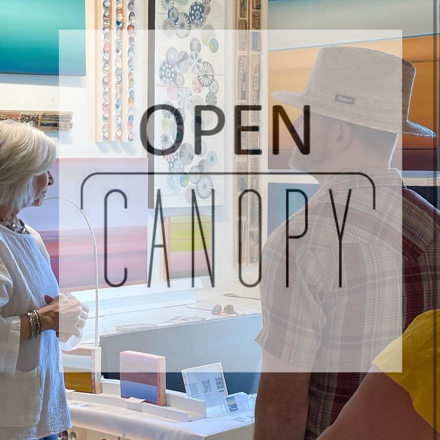 The first Saturday of every month from 1-4pm at Canopy, resident artists open their private studios to the public. Don&rsquo;t forget the art trailers and studios in the back, behind the main buildings - LOTS of great art and community to explore 👀 