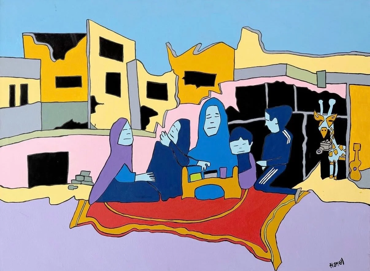 Celebrate the opening reception of &ldquo;I Am The Giraffe,&rdquo; paintings by Ed Hamell at Yard Dog Art Gallery this Saturday with a live performance by the artist, known Hamell on Trial 🎤 @yarddogart 

🗓 Saturday, February 28 | 6:30&ndash;8:30 P