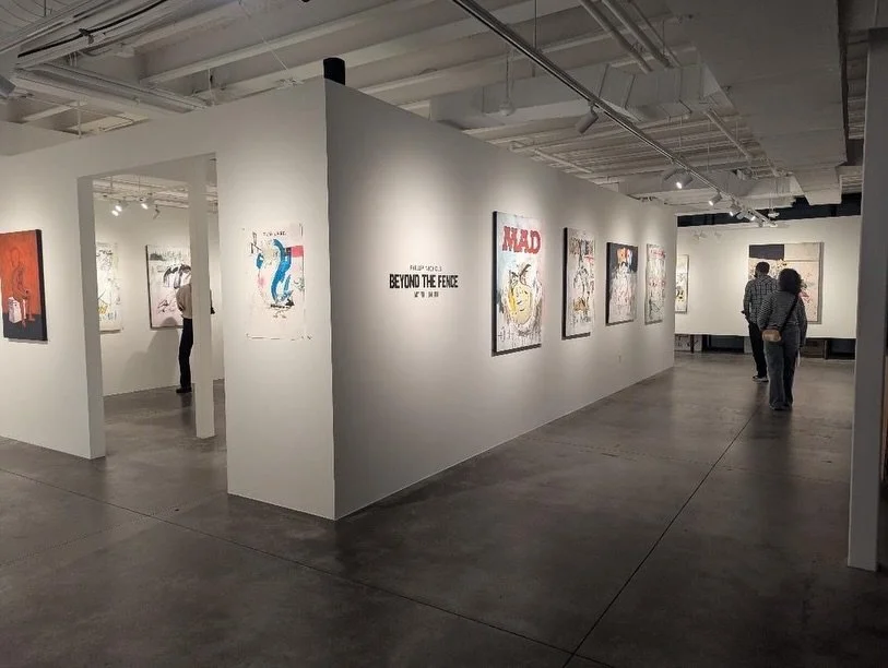 Thursday&rsquo;s opening reception at Preacher Gallery with Building 1 artist Phillip Nichols @phillipnicholsart and Darren Lenton @preachergallery ✨