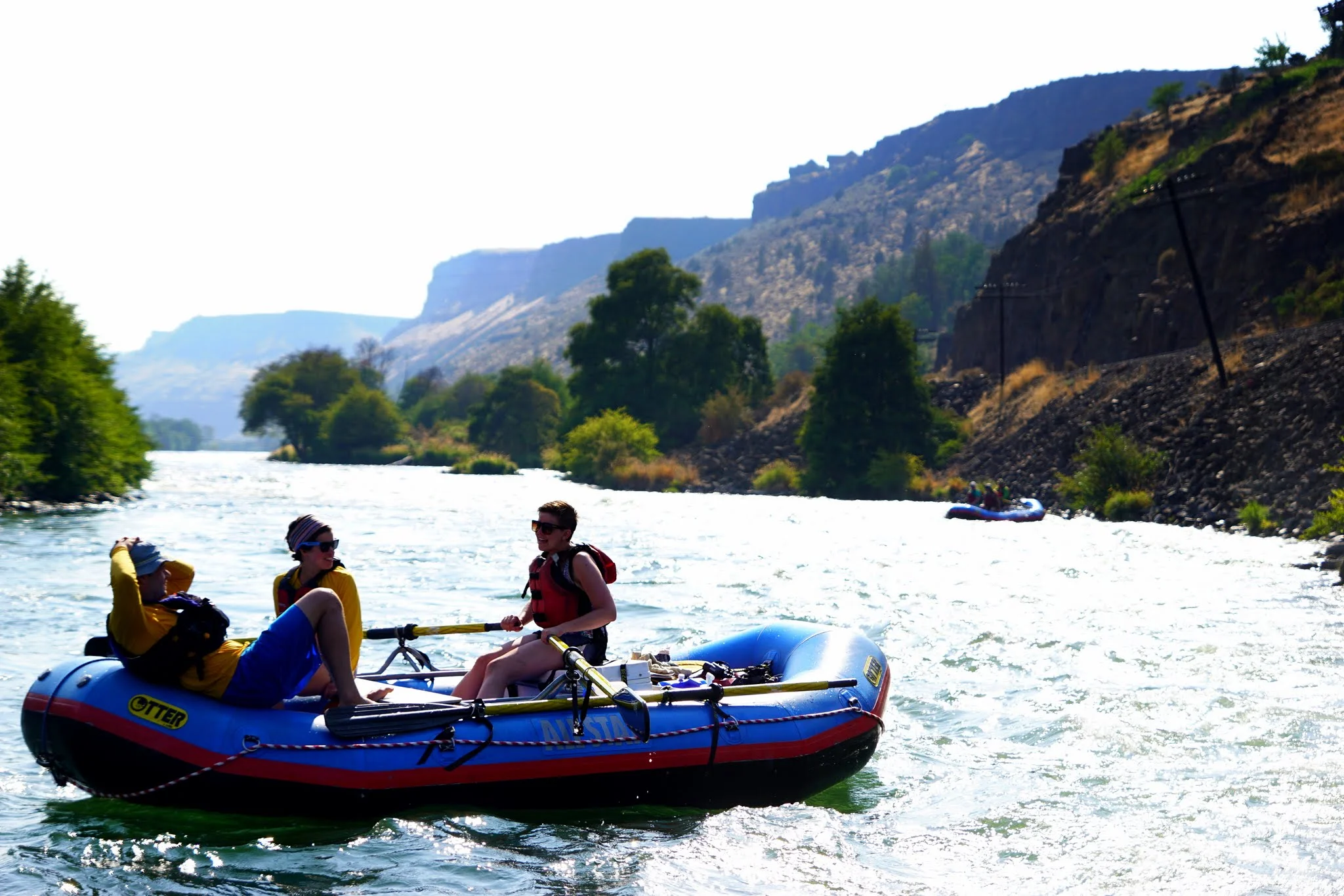 We are situated within spitting distance of the Upper Klamath, Rogue, and Deschutes rivers. These rivers are true destination rivers, with boaters coming from across the states to paddle the always-frothy waters. Many of these rivers can be paddled in an enterprising afternoon, and while there are many guide companies that service the rivers, experienced boaters should just go for it! We have a river trip every year for orientation as well as during our Advanced Wilderness Life Support course. Residents have planned several weekend trips down the remote sections of the Deschutes and Wild and Scenic Rogue. If all you have are a few hours after clinic, we've got you covered- the link river connects Klamath Lake to Lake Ewauna and boasts a tasty class III right off the put in. Tuck in and find your roll - the kayaking and rafting abide. 
