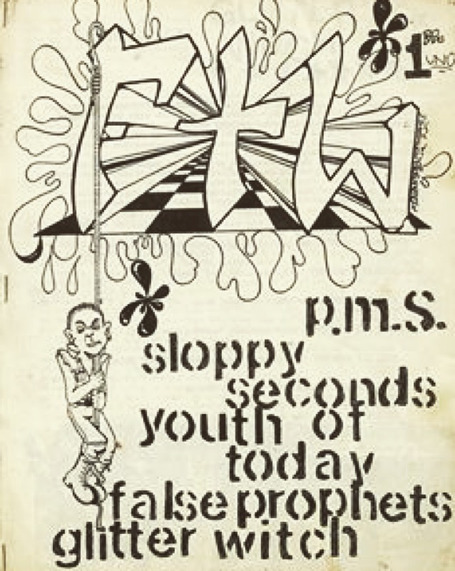 Freddy's first fanzine: "FTW" by ROTE X-MEN