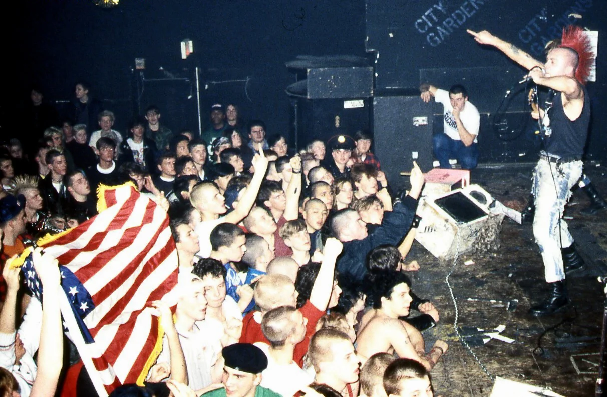 Wattie vs The Skins January 22 1988. Photo by: Ken Salerno