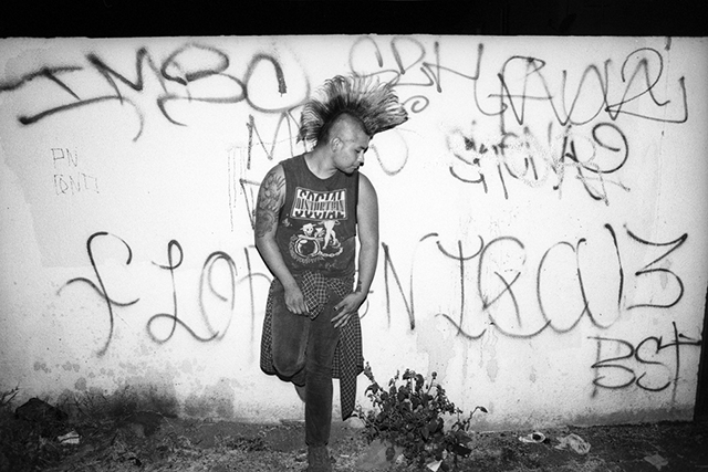The alley behind the show, South Central, L.A. August 1, 2014 Photo by Angela Boatwright