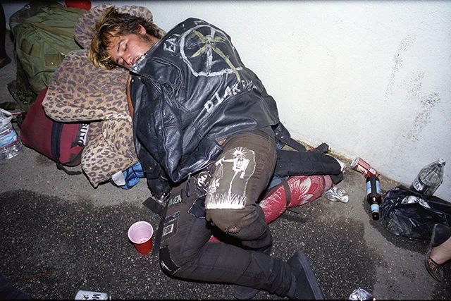 In between bands, South Central, L.A. August 15, 2014 Photo by Angela Boatwright