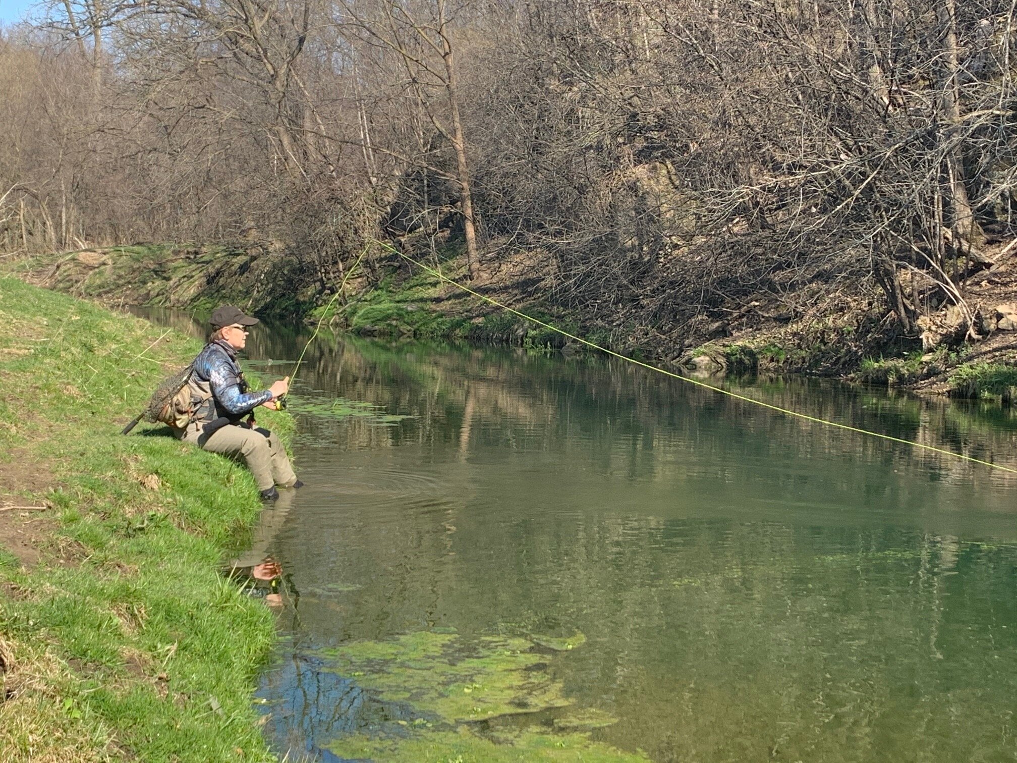 Hay Creek: restoration efforts have made it a top-level trout