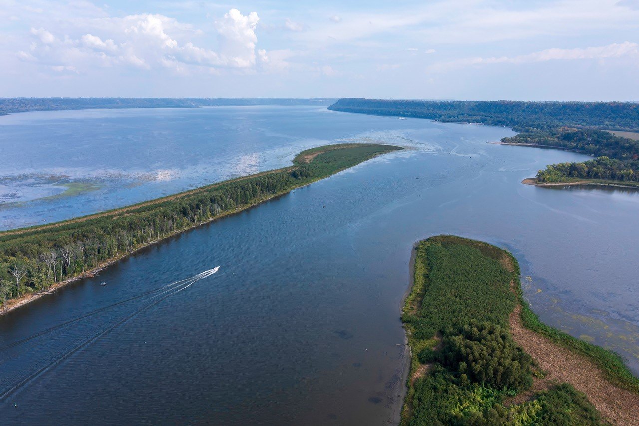 View Downriver (Mud Island &amp; Wacouta Bay) | Sept 2023