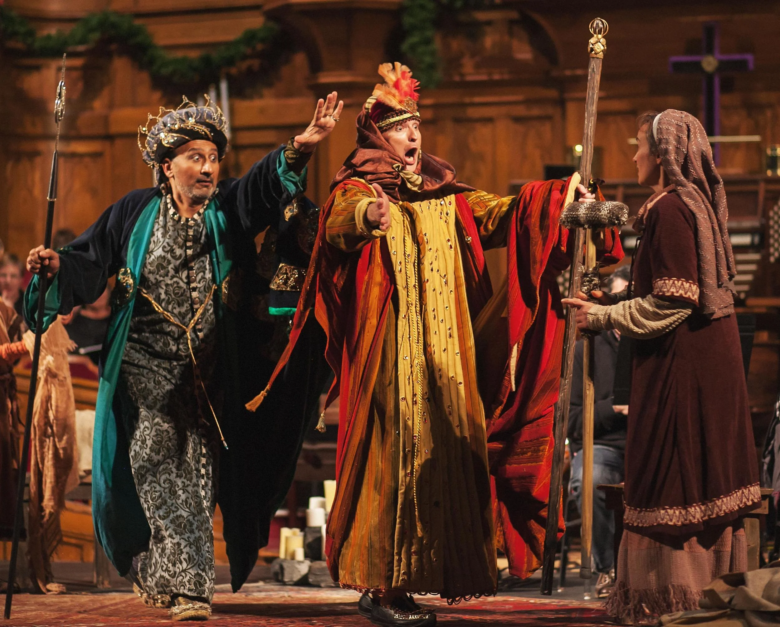 AMAHL AND THE NIGHT VISITORS (Kaspar), Central City Opera, 2015. Photo by Amanda Tipton.