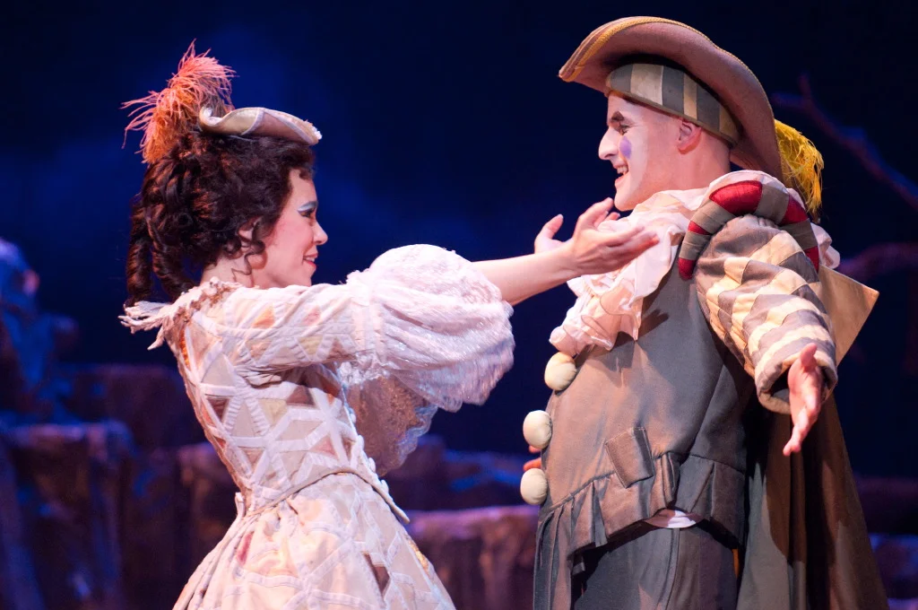 ARIADNE AUF NAXOS (Scaramuccio), Indianapolis Opera, 2009. Denis Ryan Kelly, Jr.