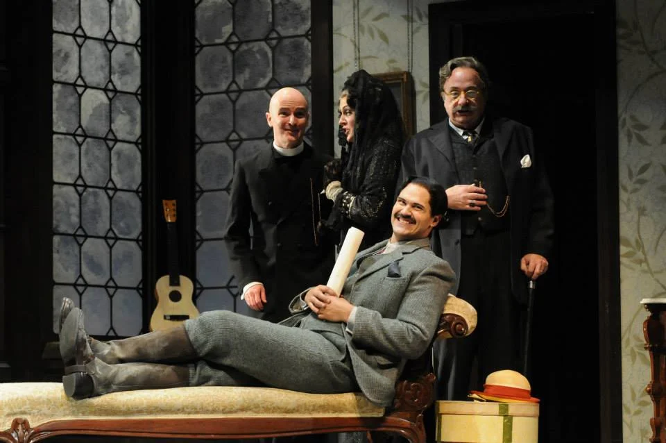 LE NOZZE DI FIGARO (Basilio), Central City Opera, 2014. Photo b y Mark Kiryluk.
