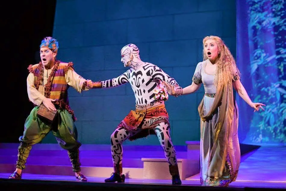 THE MAGIC FLUTE (Monostatos), Opera Colorado, 2015. Photo by Matthew Staver.