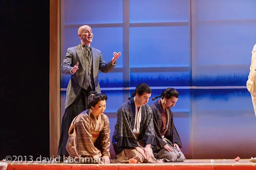 MADAMA BUTTERFLY (Goro), Pittsburgh Opera, 2013. Photo by David Bachman.