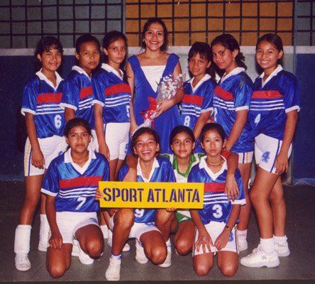 Indian Children Volley Ball Team.
