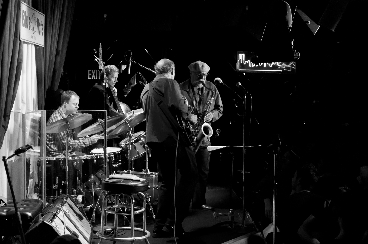 Bill Stewart, Ben Street, John Scofield, Joe Lovano, 2015