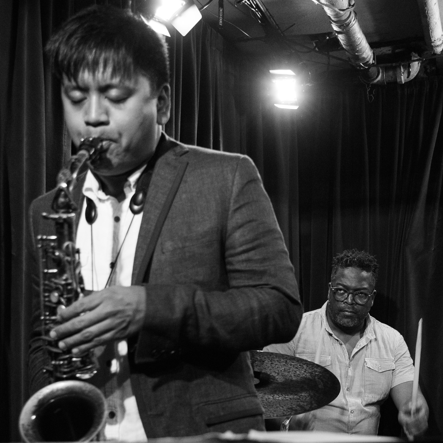 Jon Irabagon and Gerald Cleaver, 2016