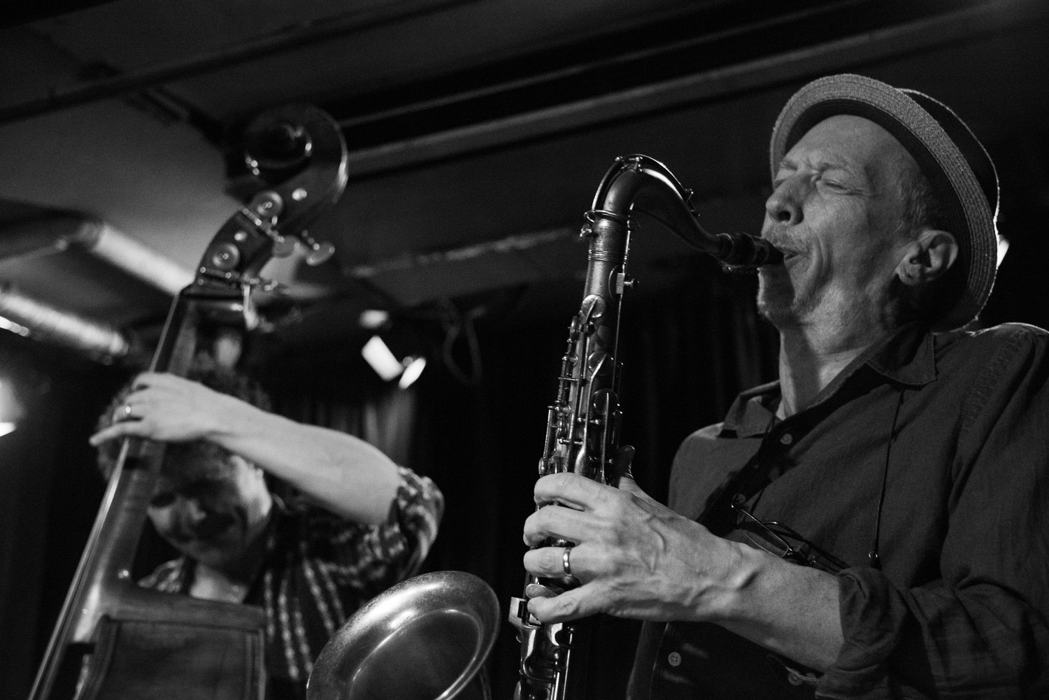 Stephan Crump and Ellery Eskelin, 2016