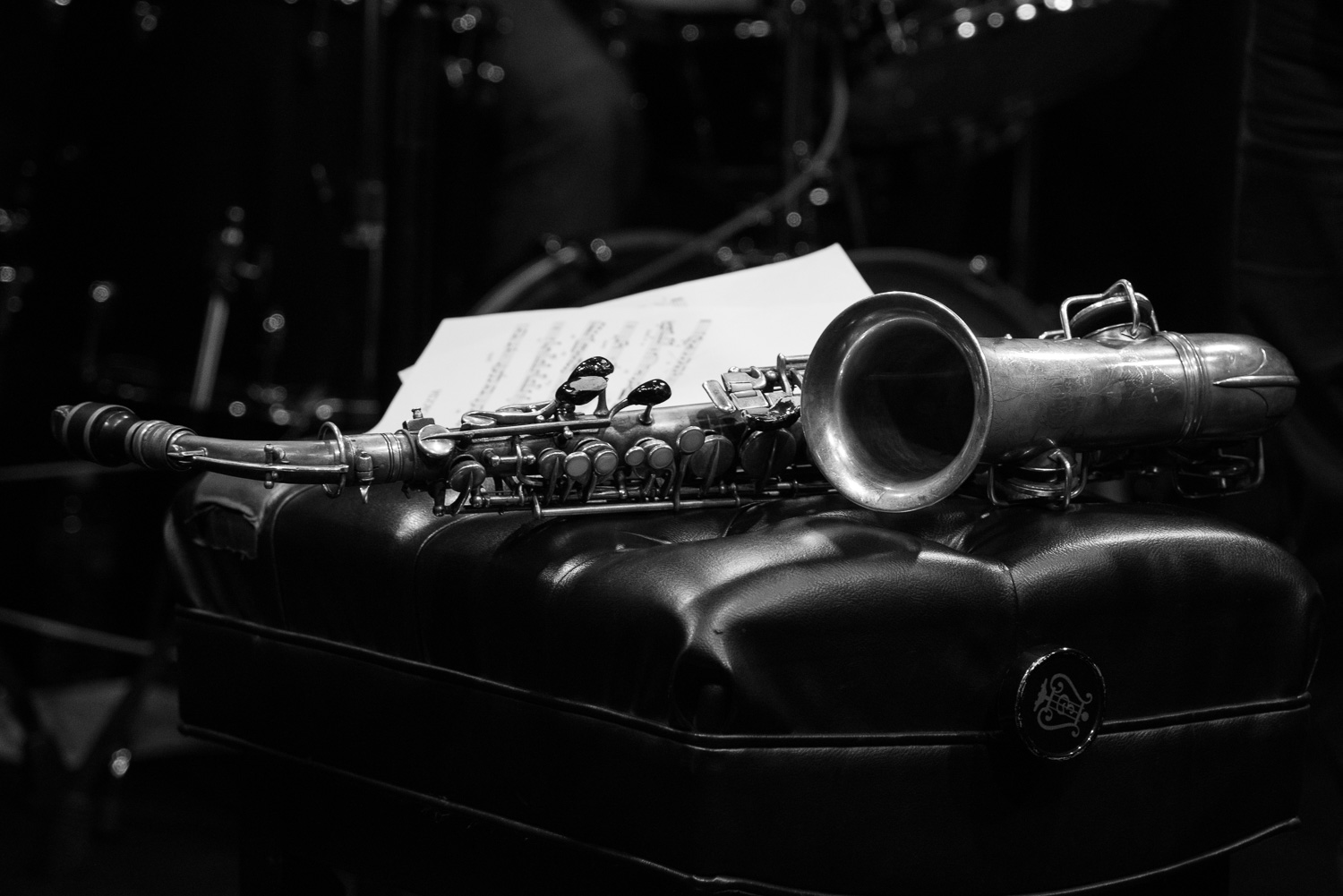 Oscar Noriega's saxophone, 2016