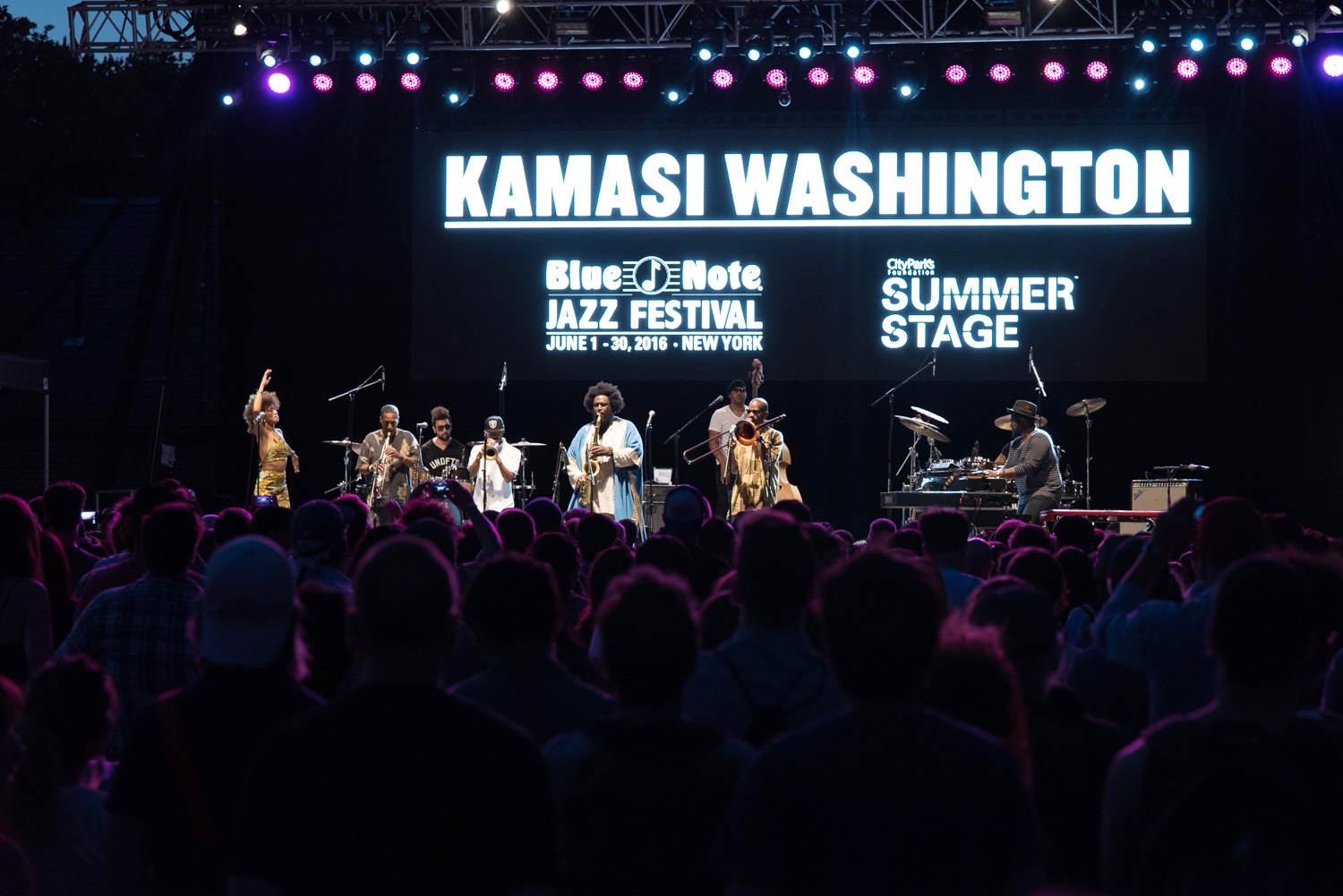 Kamasi Washington group, 2016