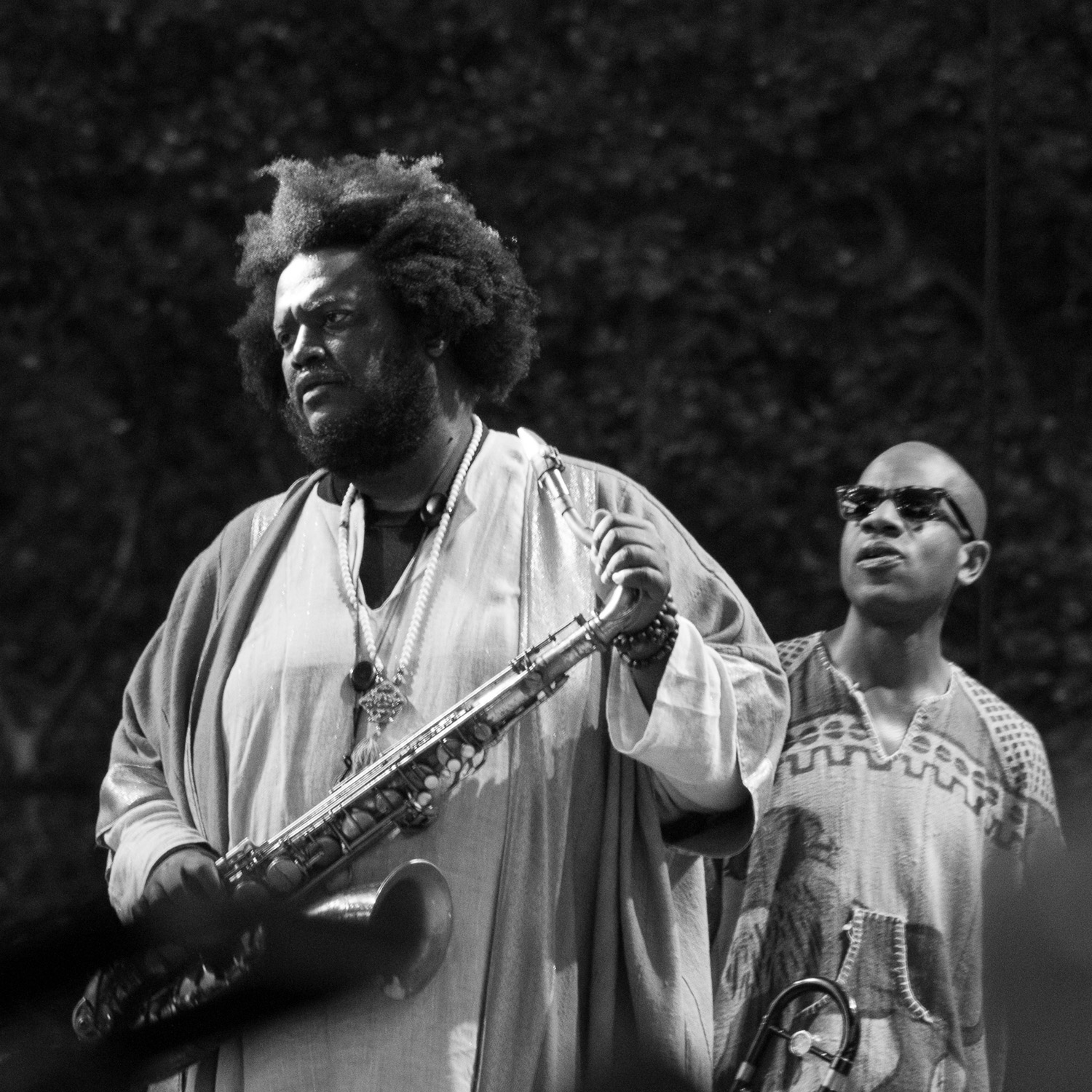 Kamasi Washington and Ryan Porter, 2016