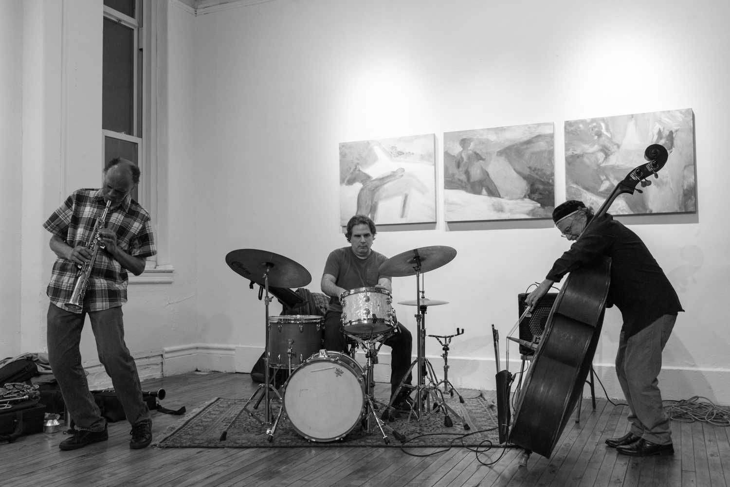 Daniel Carter, Ehran Elisha and Joe Fonda, 2017