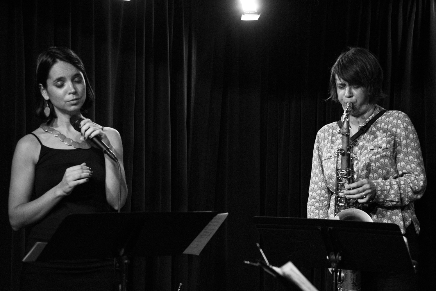 Sara Serpa and Ingrid Laubrock, 2017