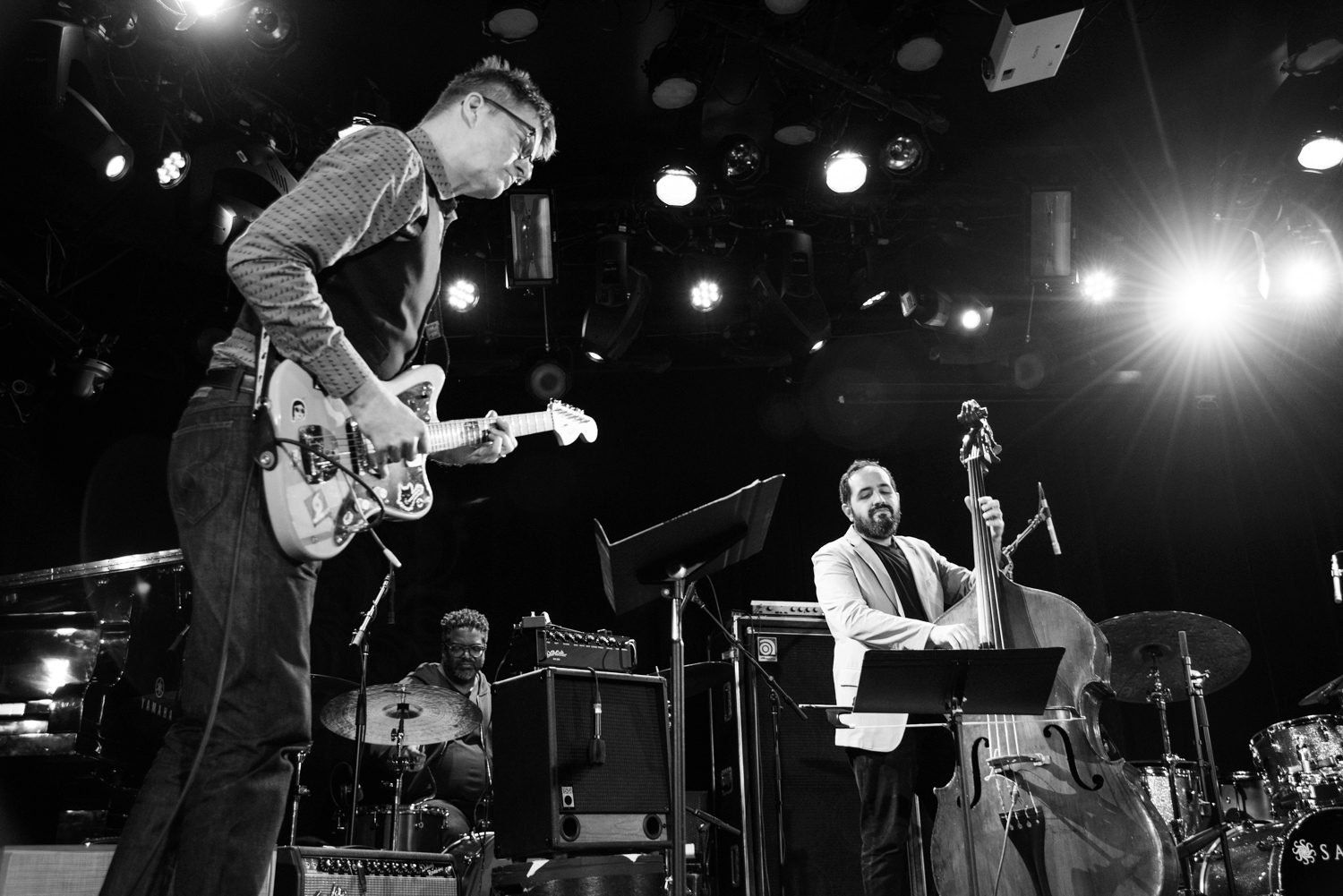 Nels Cline, Gerald Cleaver, Jorge Roeder, 2017