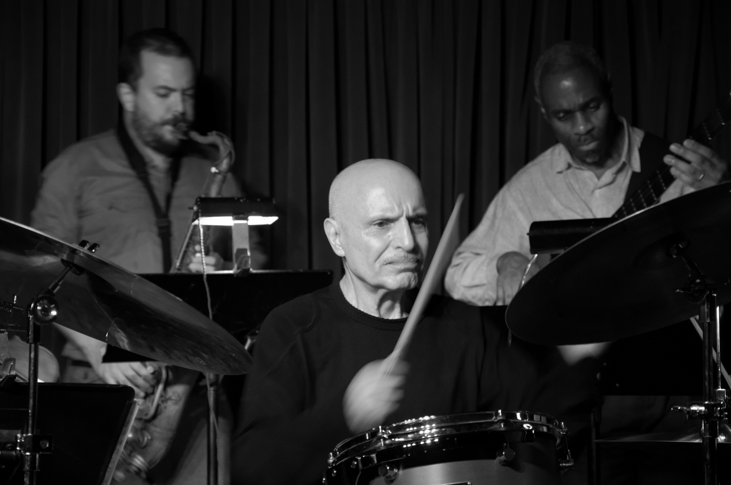 Paul Motian by Clara Pereira, NYC, 2010