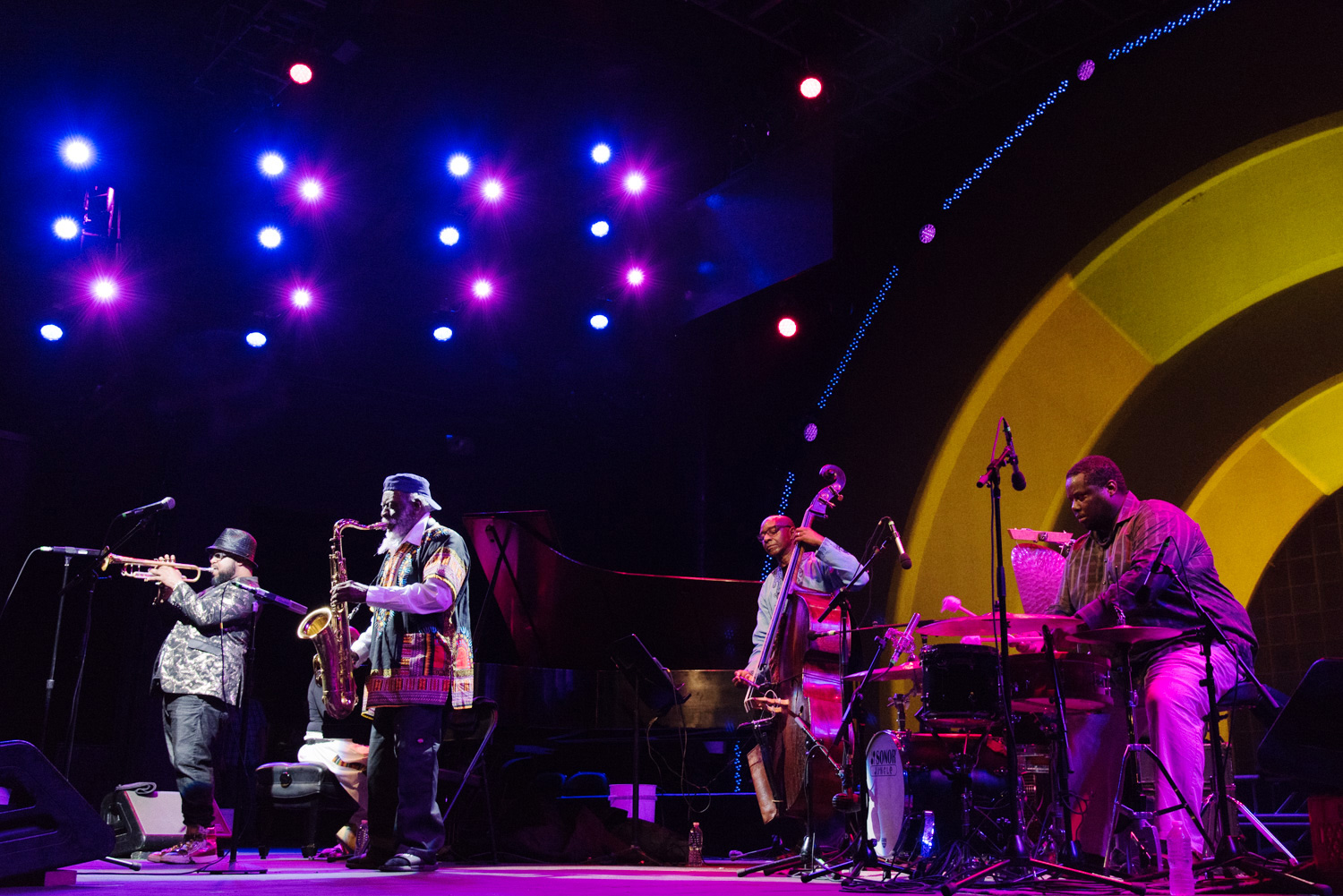 Nicholas Payton, Pharoah Sanders, Nathaniel Reeves, Johnathan Blake, 2017