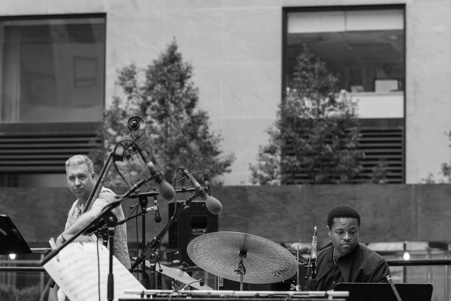 Carlo De Rosa and Nasheet Waits, 2017