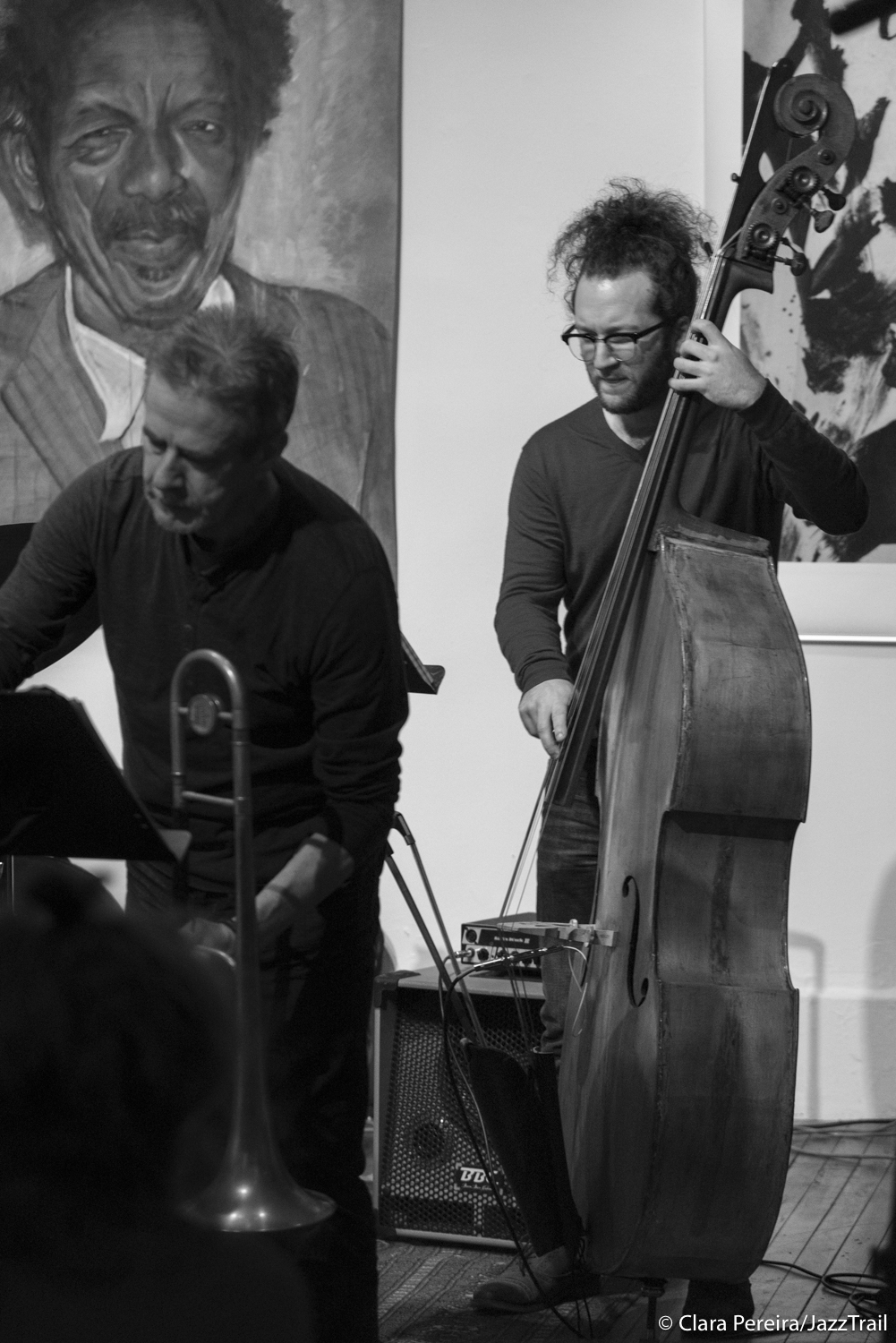 Steve Swell and Max Johnson, 2017