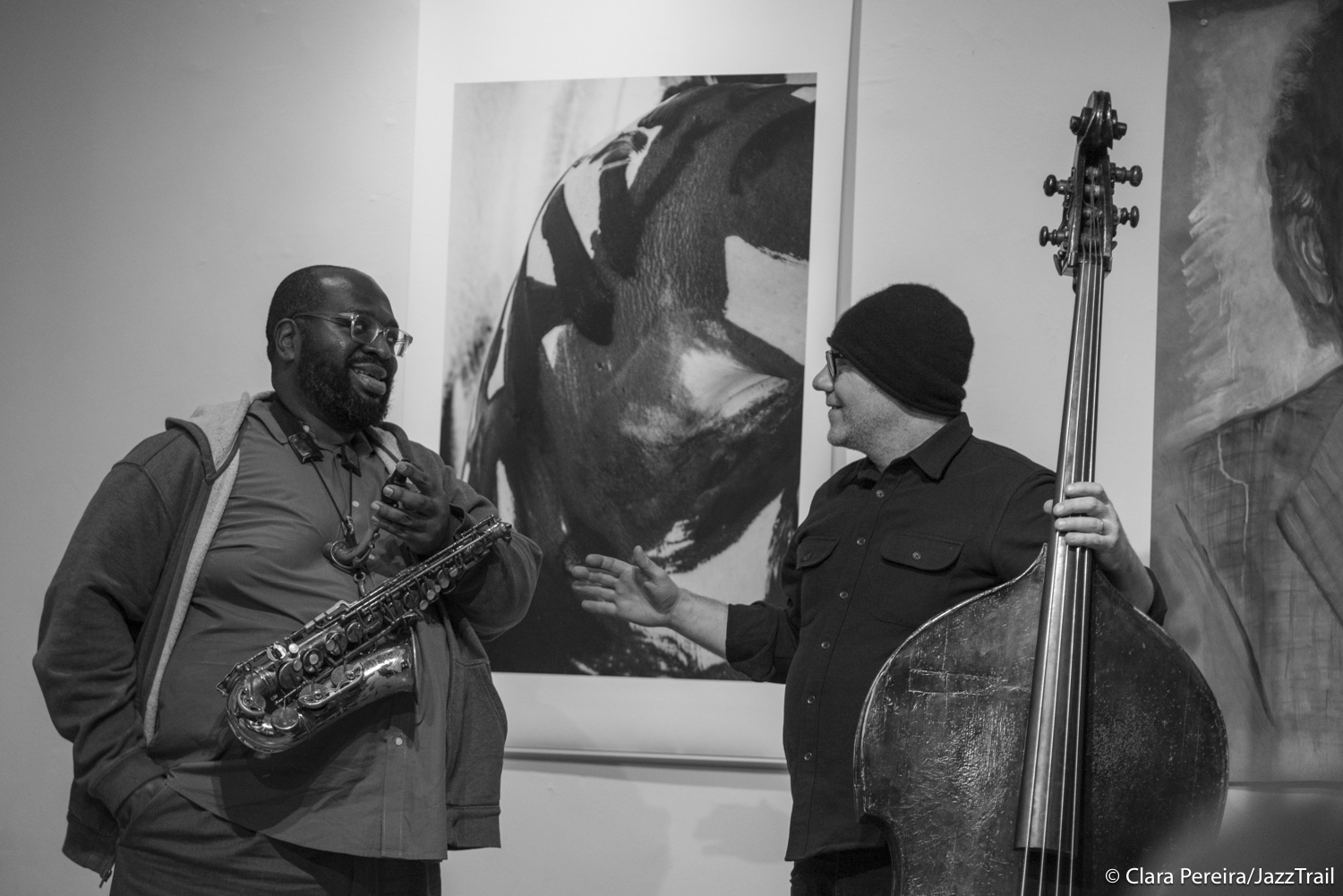 Darius Jones and Sean Conly, 2017