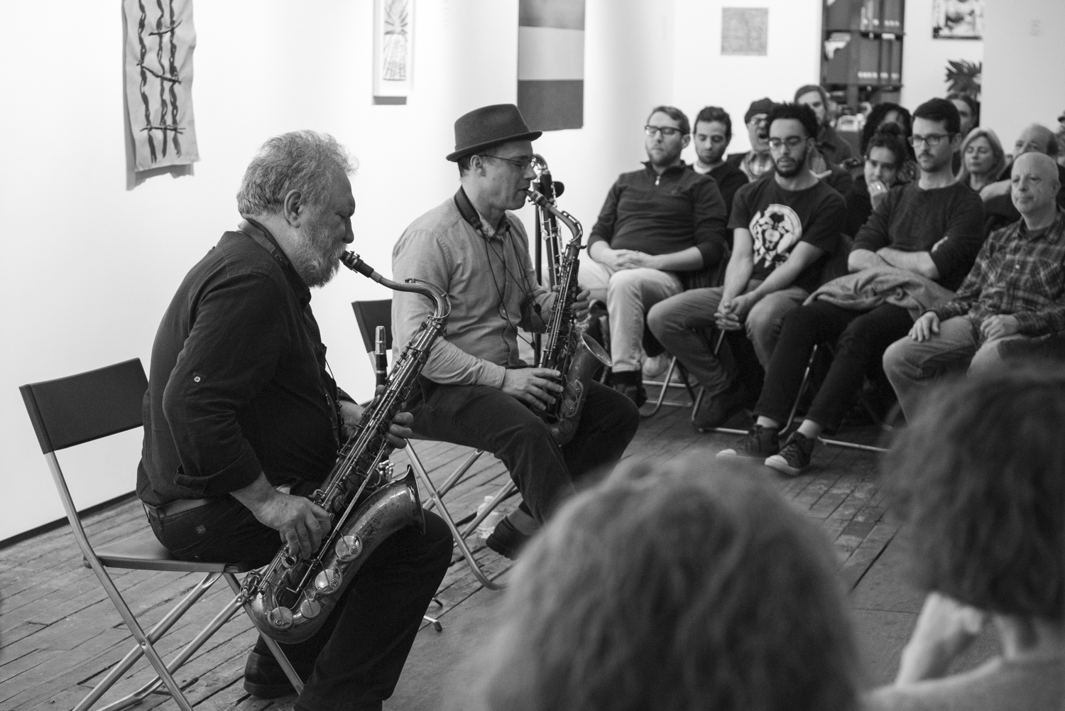 Evan Parker and Ned Rothenberg, 2018