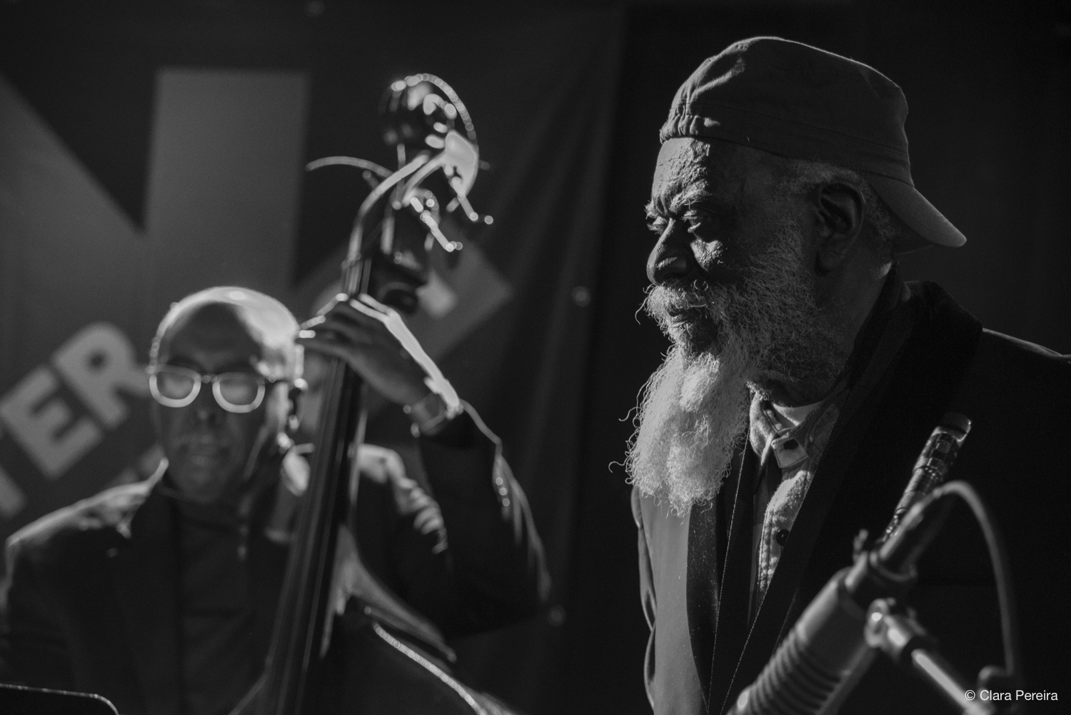 James King and Pharoah Sanders, 2019