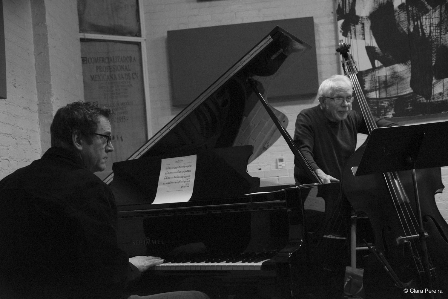 Russ Lossing and Cameron Brown, 2019
